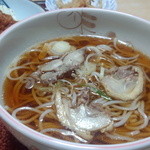 冷たい肉蕎麦アップ