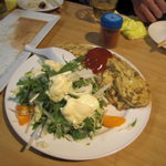 もつ焼 信 - お山の大将　オムレツ