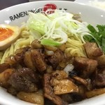 ラーメン人生JET600 - 炙り豚そば＋ごはんセット
