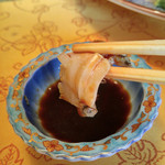 ニューいらご - 【夕食】刺身盛合せ（アワビ）