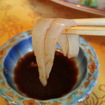 ニューいらご - 【夕食】刺身盛合せ（イカ）