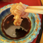 ニューいらご - 【夕食】刺身盛合せ（エンガワ）