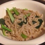 山西亭 - 燕麦の一種で作った冷やし和え麺