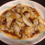 山西亭 - 白菜の黒酢炒め サッパリしててかなり美味