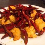 山西亭 - 鳥の辛味揚げ