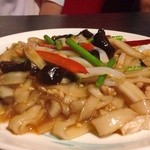 山西亭 - 焼きうどん的なお料理