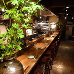 たべごと屋 ござる - カウンター　１０席