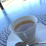 ランチにはスープが付きます。体に優しい冬瓜スープ！