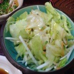 あんろ亭 - 野菜サラダも
