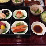 松花堂風定食￥１０００