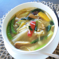 ＳＩＬＩＮ 火龍園 - お野菜海鮮たっぷりの海の幸ラーメン