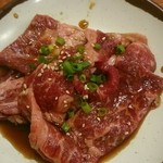 七輪焼肉 安安 - 安安カルビ