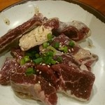 七輪焼肉 安安 - 塩ハラミ