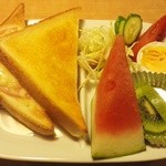 ヒゲバル - 「モーニングセット」490円