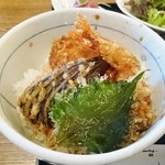 分上野藪 かねこ - ミニ天丼