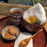 藍風珈琲店 - 沖縄ぜんざい。