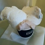 ジェラート 三種盛  蔵王ミルク・ジャンドゥヤ・ラムレーズン