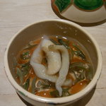 くろぎ - 新蓴菜とつらら鮑