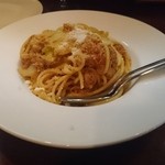 イル・ガット - 麦豚バラ肉のラグーとキャベツのスパゲッティ