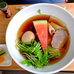 Itsumoan - 冷麺うどん（２０１５年７月）