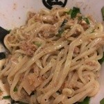 麺や マルショウ - 台湾塩まぜそば-混ぜ後(2015/7)