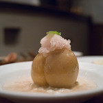 BISTRO Lanterne - 白桃のグラニテとコンポート