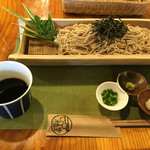 柚里 - ⚫︎手打ざるそば（大盛）＝８５０円
                                   