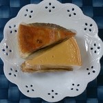 新幸堂 - ゴルゴンゾーラ、メープルチーズケーキ