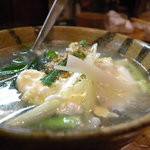 赤ちょうちん - テールスープ