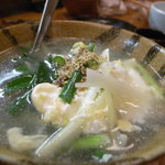 赤ちょうちん - テールスープ