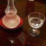 Teuchi Soba Kurumaya - 田酒 特別純米酒。うまいー！