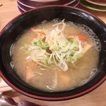 回転寿しトリトン - カニ汁だったかな？正式名を忘れてしまいました。