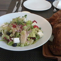 BLT STEAK GINZA - チョップドベジタブルサラダ。