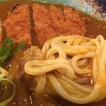 うどんカフェ 三和 - 麺はもちもちだよー