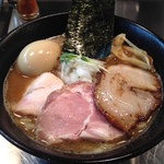 ボニートスープヌードルライク - 鰹✕豚 RAIK らー麺（900円）