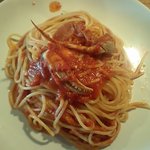イタリア食堂のら - 渡り蟹のトマトソースパスタ