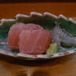 四季料理 海山 - 天麩羅定食のお刺身