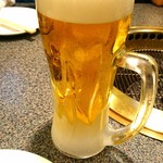 肉焼家　琉庵 - 生ビール