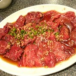 肉焼家　琉庵 - ハラミ＆かめのこロース