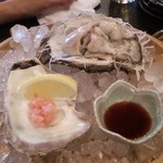 岩カキの刺身９８０円(201507)