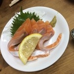 立呑み きむらや - サーモン刺身