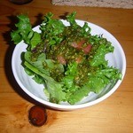 洋食屋くく - サラダ　バジルのドレッシング