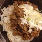 中華そば うえまち - 三回目　黒豚味噌ご飯