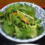 食堂 四川一よし - 麻婆豆腐定食のサラダ
