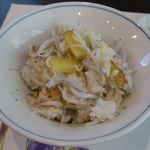 京口町　てるい - ジャガイモとシラスのご飯のアップ(2015.07)