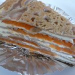 フランス人の店　ボー・スィエル - ＜2010.5＞そば粉のミルクレープ 263円