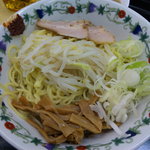 九州GTラーメン - 油ソバ 大盛りサービス (¥550-) 