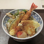 万さく　 - 万さく天丼。929円