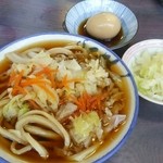 Shirasu Udon - かけうどん 煮たまご