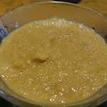 目白 志むら - この日は暑かった事もありまして、早々にかき氷はシャーベットのように溶け出し、最終的には飲むように食しきりました。